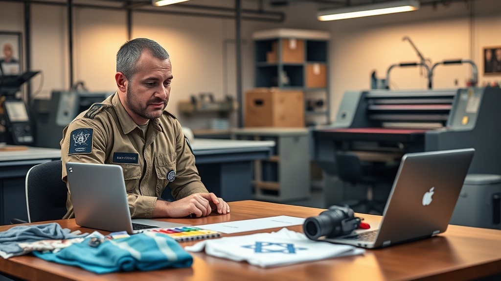 הדפסת חולצות לחיילים – איך זה עובד בפועל?
