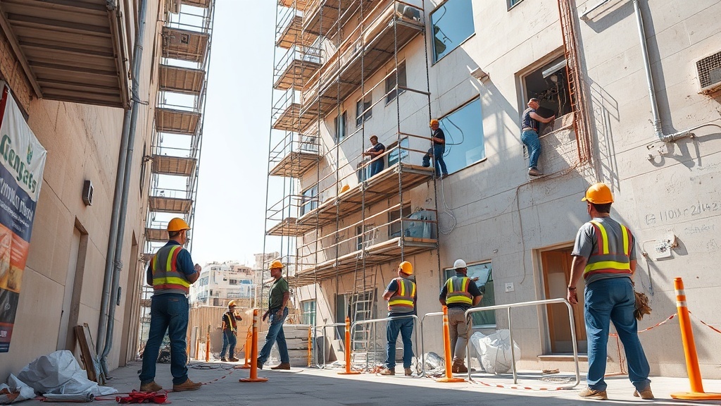 שלבי שיפוץ בניינים – מה קורה בפועל?